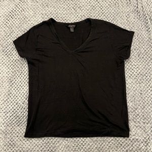 Black V-Neck Teeshirt